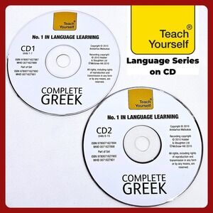 Teach Yourself Complete Greek Language CDs‎ 1 & 2 Aristarhos Matsukas 2010 Audio